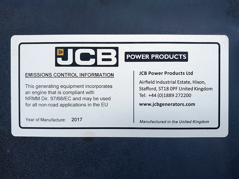 JCB Diesel Generator 150kVA for sale