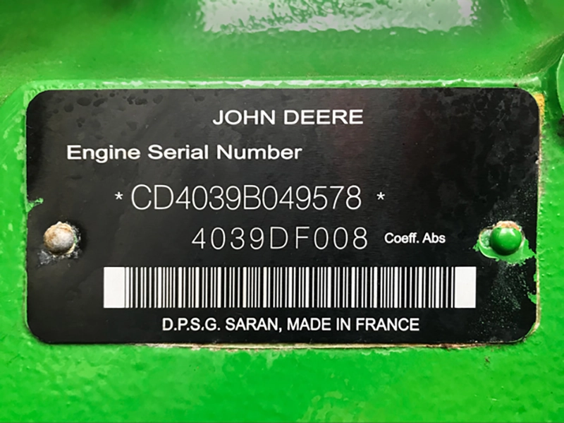 Aksa John Deere Diesel Generator 40kVA for sale
