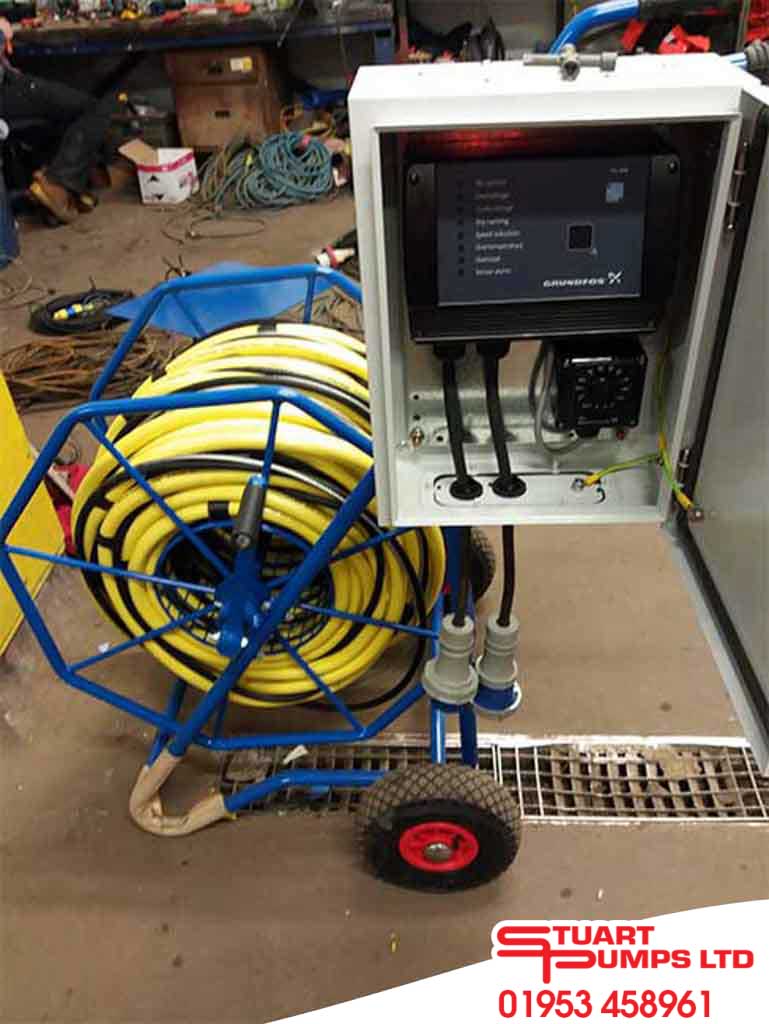 Portable Submersible Pump & Hose Trolley