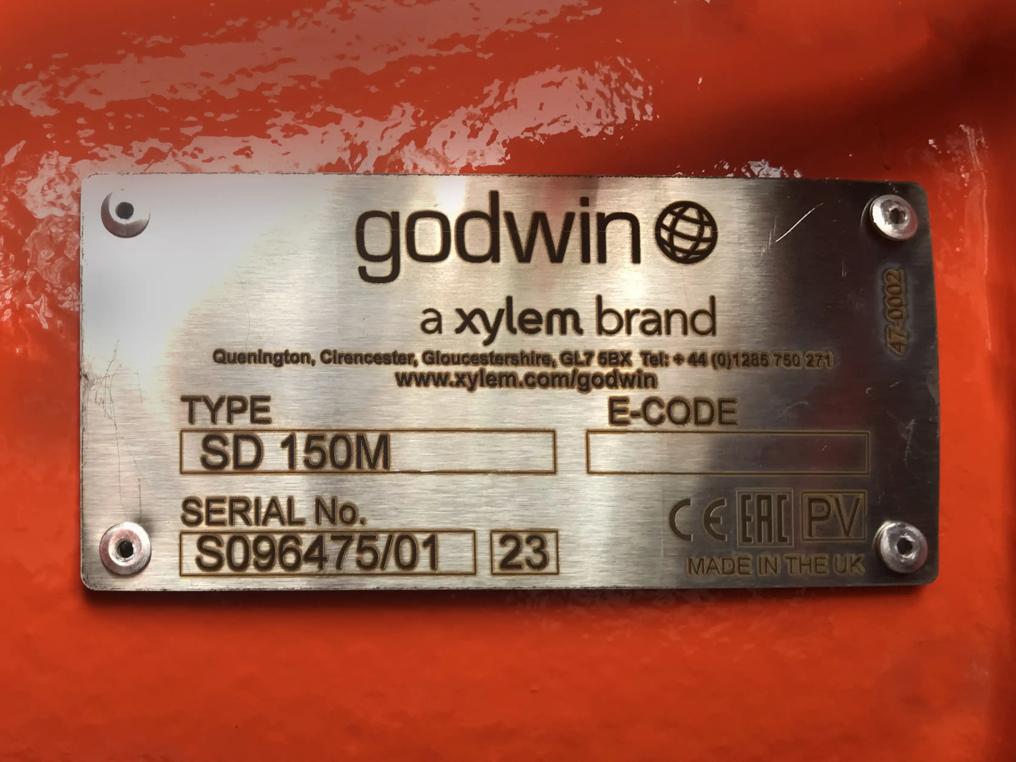 New Godwin SD150M Pump sold in Norfolk