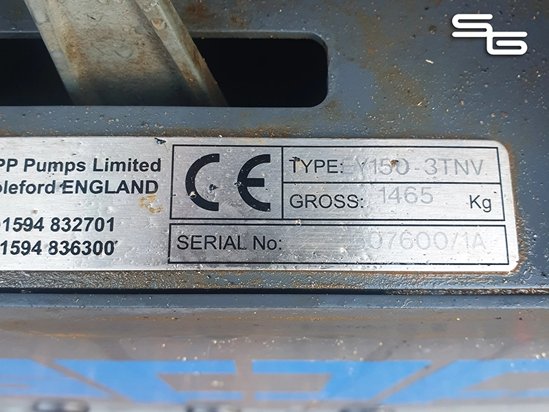 SPP EY150 pump sold in Essex