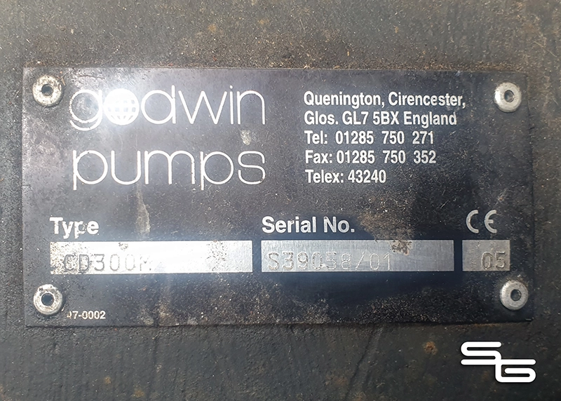 Used Xylem / Godwin CD300M – XSP9658 + 59 pump sold in London